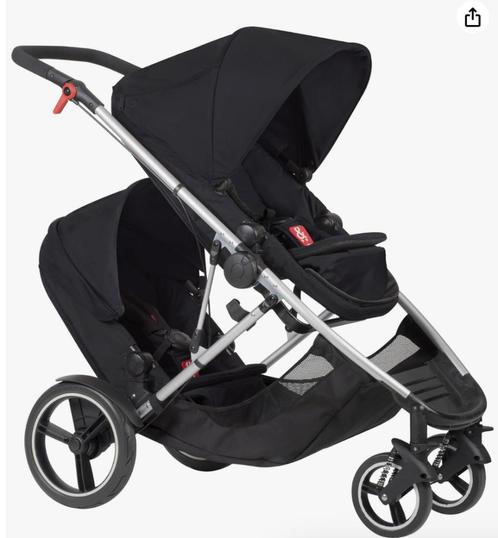 Poussette double compact Phil And Teds, Kinderen en Baby's, Kinderwagens en Combinaties, Gebruikt, Kinderwagen, Overige merken