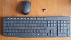 Logitech draadloos keyboard en muis. Qwerty, Computers en Software, Ophalen of Verzenden, Qwerty, Draadloos