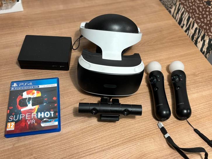 PlayStation VR volledig — PS4, Games en Spelcomputers, Virtual Reality, Zo goed als nieuw, Ophalen of Verzenden