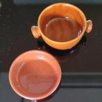 Geglazuurde aardewerk schaaltjes, Huis en Inrichting, Keuken | Servies, Ophalen of Verzenden, Zo goed als nieuw, Aardewerk