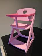 Houten eetstoel voor poppen, Kinderen en Baby's, Ophalen, Zo goed als nieuw