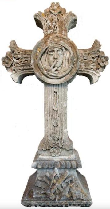 antiek groot ornament 18e eeuws ornament vrijmetselaars beschikbaar voor biedingen