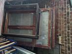 Fenêtre bois meranti 180x130 et V lux 98x138, Bricolage & Construction, Comme neuf, Châssis de fenêtre, Bois, Enlèvement