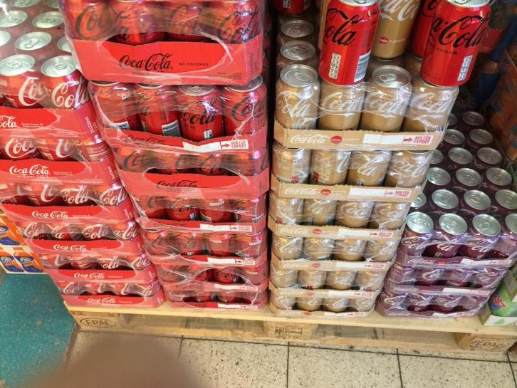 Pack de canette de coca, fanta..., Zakelijke goederen, Horeca | Food, Dranken, Ophalen of Verzenden