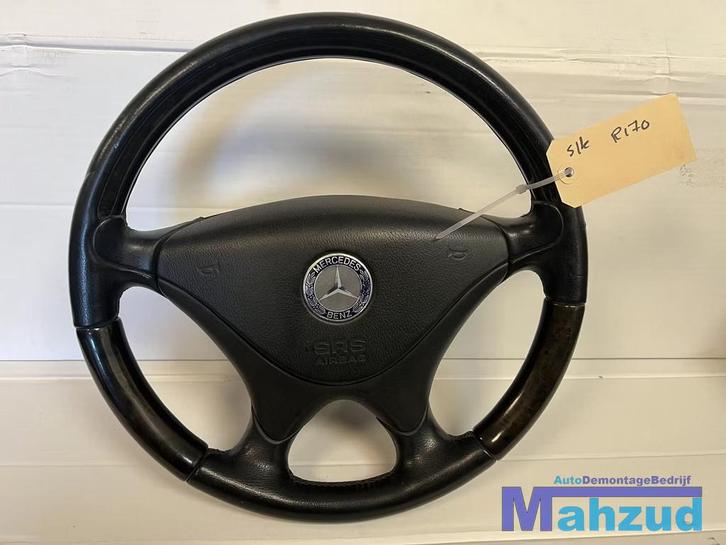 MERCEDES SLK R170 hout stuurwiel stuur met airbag 96-04, Auto-onderdelen, Besturing, Mercedes-Benz, Gebruikt