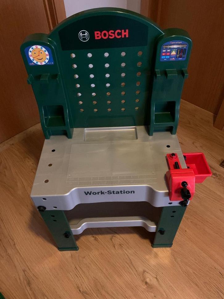 Speelgoed werkbank - Bosh, Kinderen en Baby's, Speelgoed | Speeltafels, Gebruikt, Ophalen