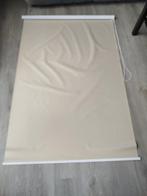 Verduisterend rolgordijn, bevestigen met kleefstrip, Ophalen, Zo goed als nieuw, Crème, 150 tot 200 cm