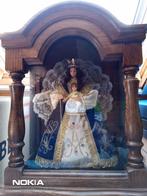 Mariabeeld in houten kapel, Ophalen