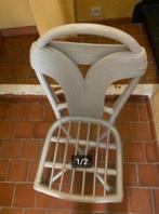 Eetkamerstoelen in rotan, Ophalen, Gebruikt, Rotan