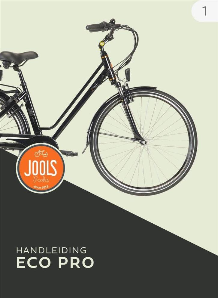 JOOLS E'CO HUB PRO Elektr. Fiets, Fietsen en Brommers, Elektrische fietsen, Zo goed als nieuw, 50 km per accu of meer, Ophalen