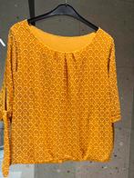Vlotte blouse/ okergeel/ maat L/ €5, Ophalen of Verzenden, Zo goed als nieuw, Maat 42/44 (L)