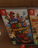 Super Mario 3dworld + navigateurs Fury Nintendo Switch, Consoles de jeu & Jeux vidéo, Comme neuf, Enlèvement ou Envoi
