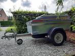 SARIS SPEEDY remorque met deksel en toebehoren., Auto diversen, Aanhangers en Bagagewagens, Ophalen, Gebruikt
