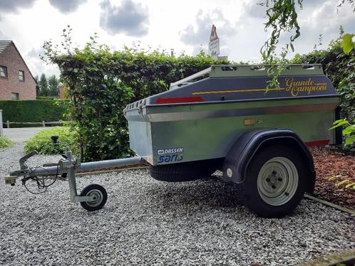 SARIS SPEEDY remorque met deksel en toebehoren., Auto diversen, Aanhangers en Bagagewagens, Gebruikt, Ophalen