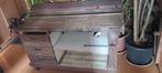 Établi en bois avec 3 tiroirs, 2 étagères avec 2 vis de serr, Enlèvement, Comme neuf, 120 à 170 cm, Étau