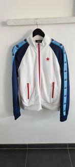 Wit trainingjas DSQUARED2 met rits , maat M, Kleding | Heren, Ophalen, Dsquared2, Maat 48/50 (M), Wit