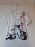 T-shirt s. Oliver (D44, F46), Wit, Maat 42/44 (L), Ophalen of Verzenden, Korte mouw