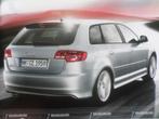 Audi  S3 3-deurs & Sportback 10-2008 brochure, Ophalen of Verzenden, Audi