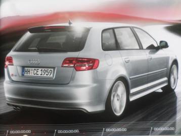 Audi  S3 3-deurs & Sportback 10-2008 brochure beschikbaar voor biedingen