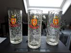 Te koop : 3 speciale oude maibock glazen., Ophalen of Verzenden, Nieuw