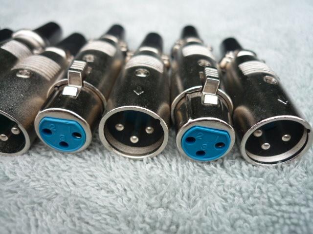 Lot de 10 Connecteurs XLR 3 pins M/F qualité PRO - NEUFS, Hobby & Loisirs créatifs, Composants électroniques, Neuf, Enlèvement ou Envoi