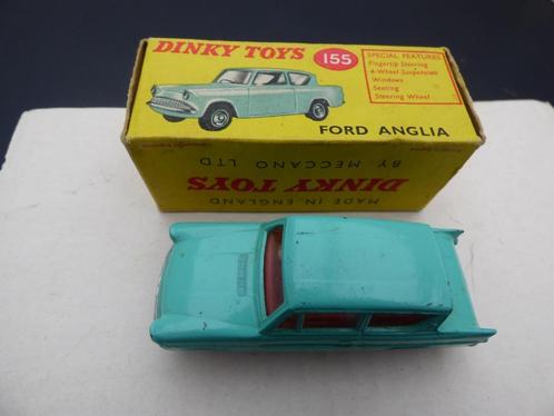 Dinky-toys Ford Anglia + doos nr. 135, Hobby en Vrije tijd, Modelauto's | 1:43, Ophalen of Verzenden