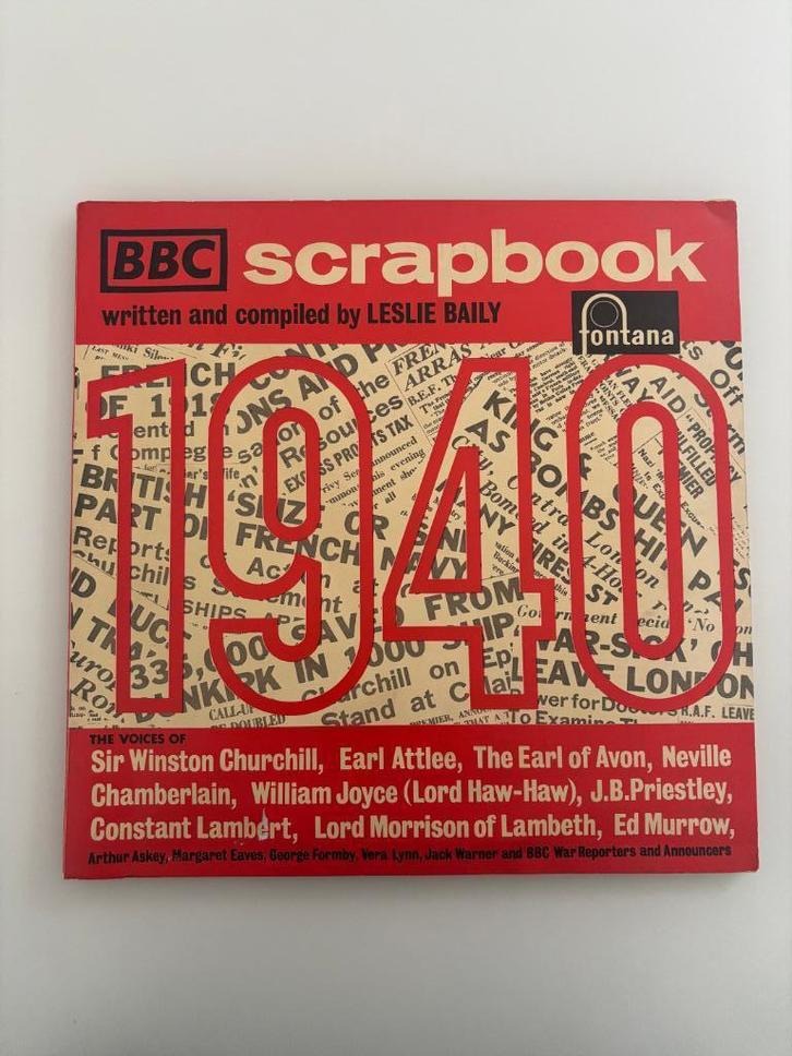 LP BBC Scrapbook For 1940 - 1963, Verzamelen, Militaria | Tweede Wereldoorlog, Overige soorten, Overige typen, Ophalen of Verzenden