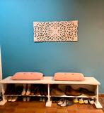 Bank voor schoenen - schoenenbank wit, Huis en Inrichting, Ophalen, Gebruikt