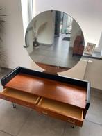 Vintage make up tafel, Ophalen, Gebruikt, 100 tot 150 cm, Metaal of Aluminium