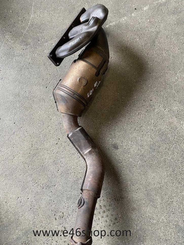UITLAATSPRUITSTUK MET KATALYSATOR BMW E46 M54, Auto-onderdelen, Uitlaatsystemen, BMW, Gebruikt, Ophalen of Verzenden