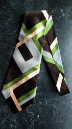 Stropdas vintage green-brown, Vêtements | Hommes, Cravates, Comme neuf, À motif, Enlèvement ou Envoi