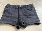 Zwart jeansshortje 164, Kinderen en Baby's, Kinderkleding | Maat 164, Ophalen, Zo goed als nieuw, Meisje, Broek