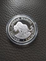 1oz.999 zilveren munt Somalia Leopard 2023, Zilver, Ophalen of Verzenden, Losse munt