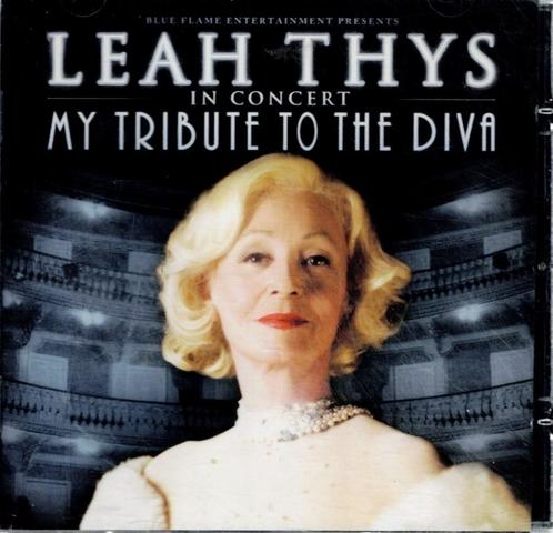 cd    /   Leah Thys – My Tribute To The Diva, CD & DVD, CD | Autres CD, Enlèvement ou Envoi