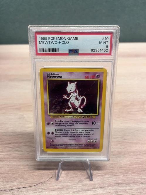 Mewtwo Holo PSA 9 - 10/102 - Kit de base, Hobby & Loisirs créatifs, Jeux de cartes à collectionner | Pokémon, Comme neuf, Cartes en vrac
