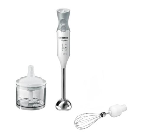 staafmixer Bosch Ergomixx 600 w met hakmolen, Huis en Inrichting, Overige Huis en Inrichting, Gebruikt, Ophalen of Verzenden