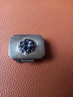 Oud medicijnen doosje met ametisch steentjes, Antiek en Kunst, Ophalen of Verzenden