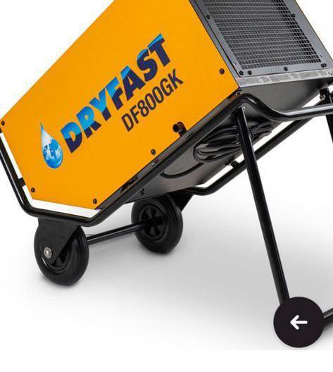 Bouwdroger, huren, dryfast 800,vochtproblomen, Doe-het-zelf en Bouw, Gereedschap | Overige machines, Nieuw, Ophalen of Verzenden