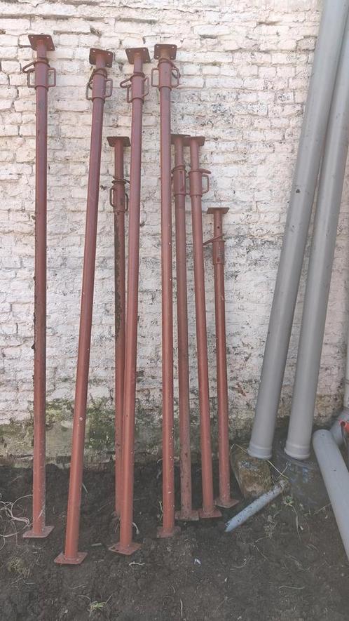 8 schoren verschillende lengtes, Doe-het-zelf en Bouw, Steigers, Ophalen
