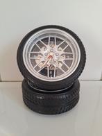 Wekker - Autoband design, Ophalen of Verzenden, Zo goed als nieuw, Analoog
