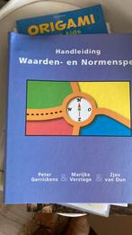 P. Gerrickens - Handleiding Waarden-en normenspel, Zo goed als nieuw, Ophalen, P. Gerrickens; M. Verstege; Z. van Dun