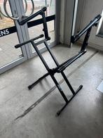 Quiklok standaard voor 2 keyboard, Muziek en Instrumenten, Standaarden, Ophalen
