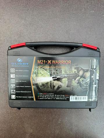 Olight M21-X Warrior airsoft zaklamp beschikbaar voor biedingen