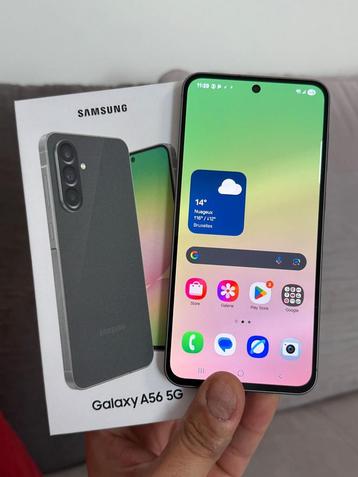 Samsung galaxy A56 - 256GB nieuw met factuur beschikbaar voor biedingen