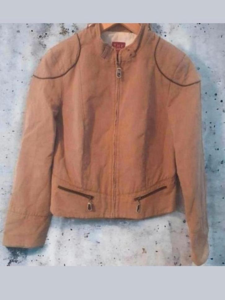 ✨️KORTING‼️ THE BARN Blazer Maat 36✨️✨️, Kleding | Dames, Jasjes, Kostuums en Pakken, Gedragen, Jasje, Maat 36 (S), Bruin, Ophalen of Verzenden