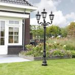 Tuinlantaarn hoge Emmeloord 3-lichts - 235 cm, Staande lamp, Ophalen of Verzenden, Led, Nieuw