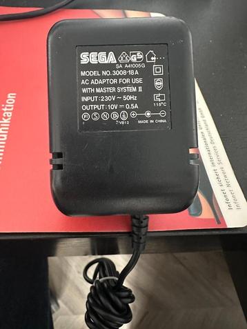 Chargeur Officiel Sega 3008-18a Master System 2 or Game Gear