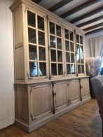 Eiken buffetkast/vitrinekast GRATIS LEVERING, Huis en Inrichting, Ophalen of Verzenden, Zo goed als nieuw