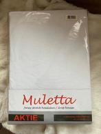 Nieuw 2 persoons hoeslaken 140 x 200cm, Huis en Inrichting, Slaapkamer | Beddengoed, Ophalen of Verzenden, Nieuw, Wit, Hoeslaken of Sloop