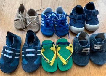 Lot de 6 paires de chaussures de 0 mois à la pointure 19, Enlèvement, Utilisé